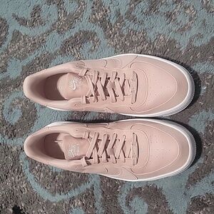 Nike Air, platform,Pink, size 11, worn 1x, excellent condition.